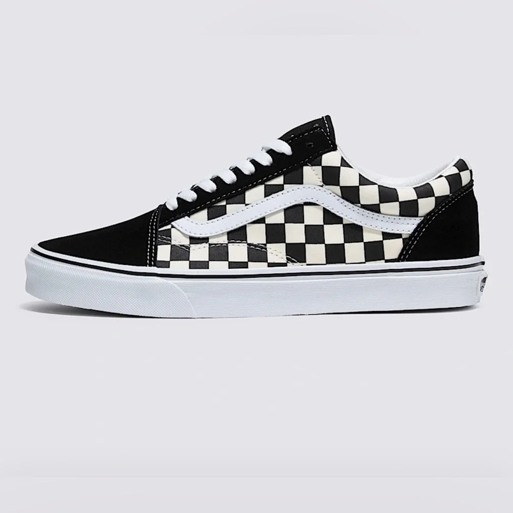 Vans OLD SKOOL Checkerboard Classic Black/White Size 11 [VN0A38G1P0S] New